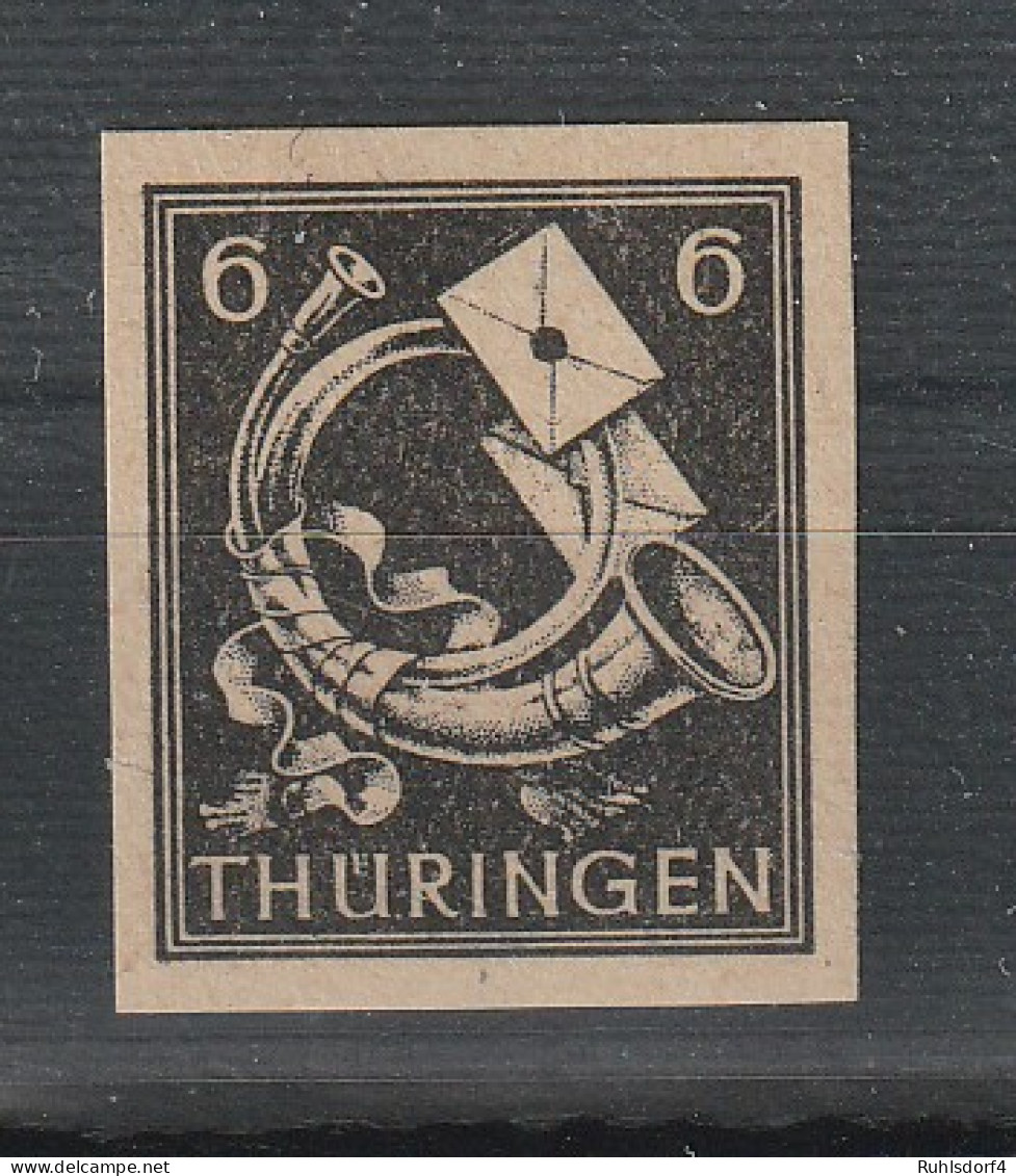 Thüringen Nr. 95P (Probedruck); Fotoattest Dr. Jasch - Sonstige & Ohne Zuordnung
