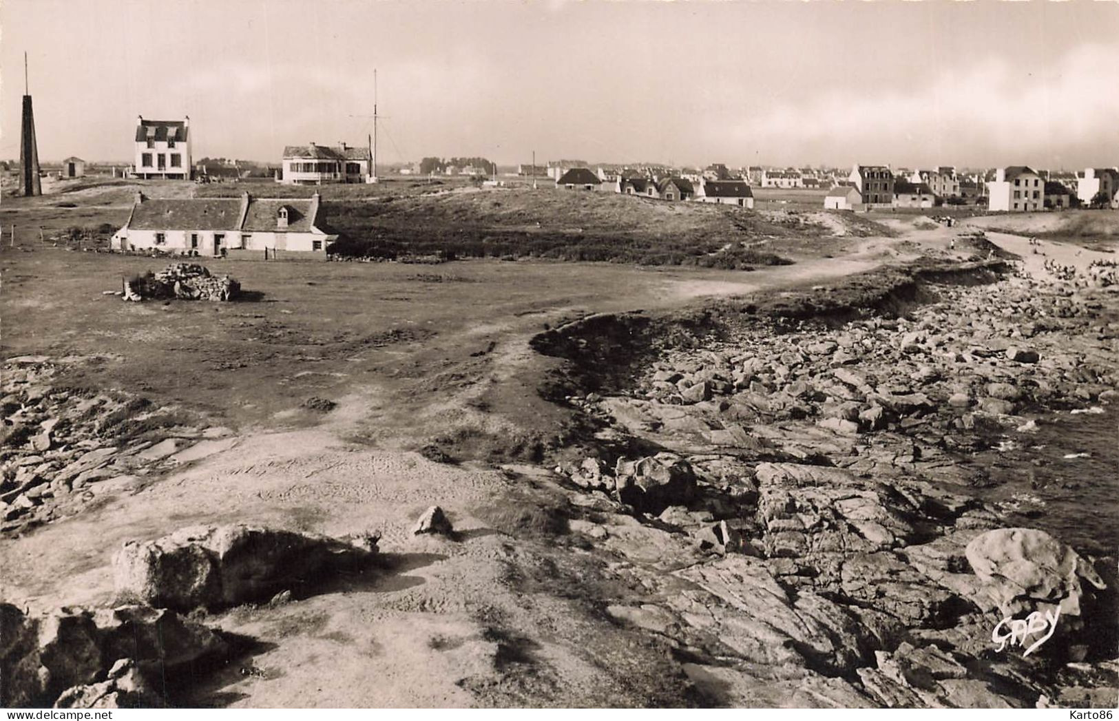 Lesconil * Le Quartier Du Sémaphore * Villageois * éditeur Artaud Gaby N°9 - Lesconil