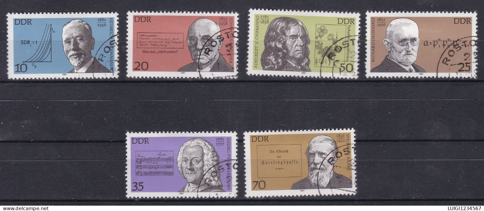 MICHEL NR 2603/2608 - Used Stamps