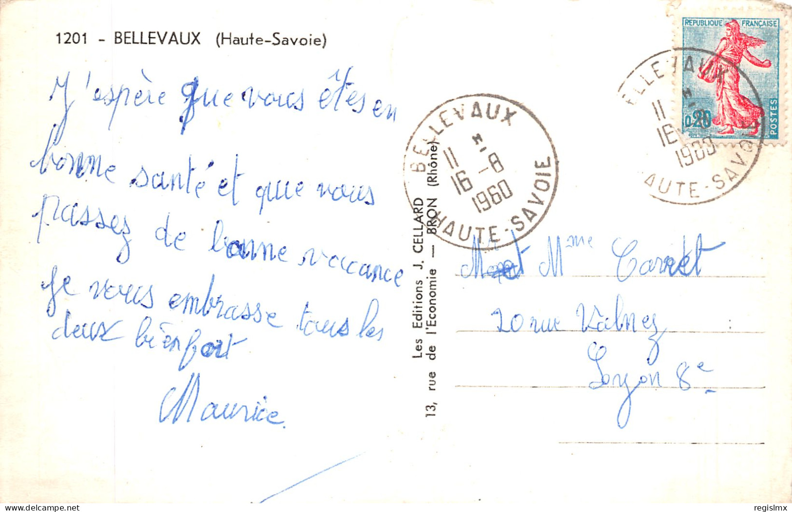 74-BELLEVAUX-N°2142-C/0099 - Bellevaux