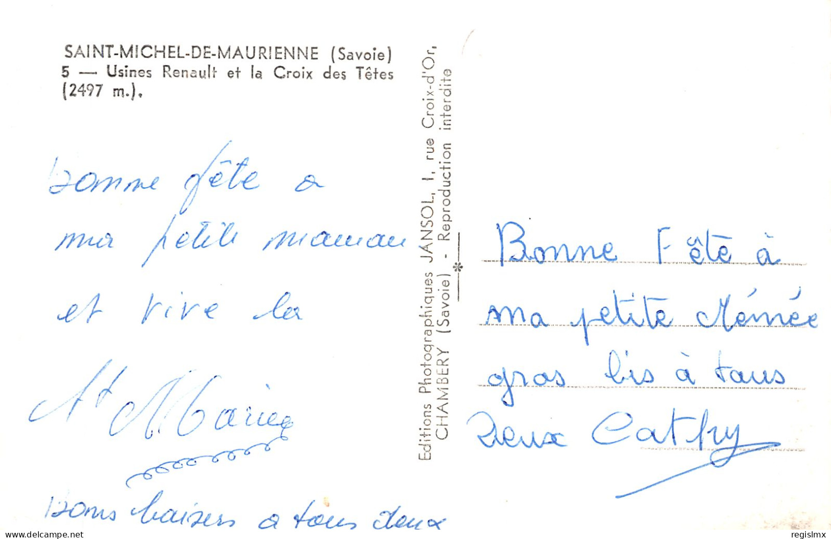 73-SAINT MICHEL DE MAURIENNE-N°2142-A/0375 - Saint Michel De Maurienne