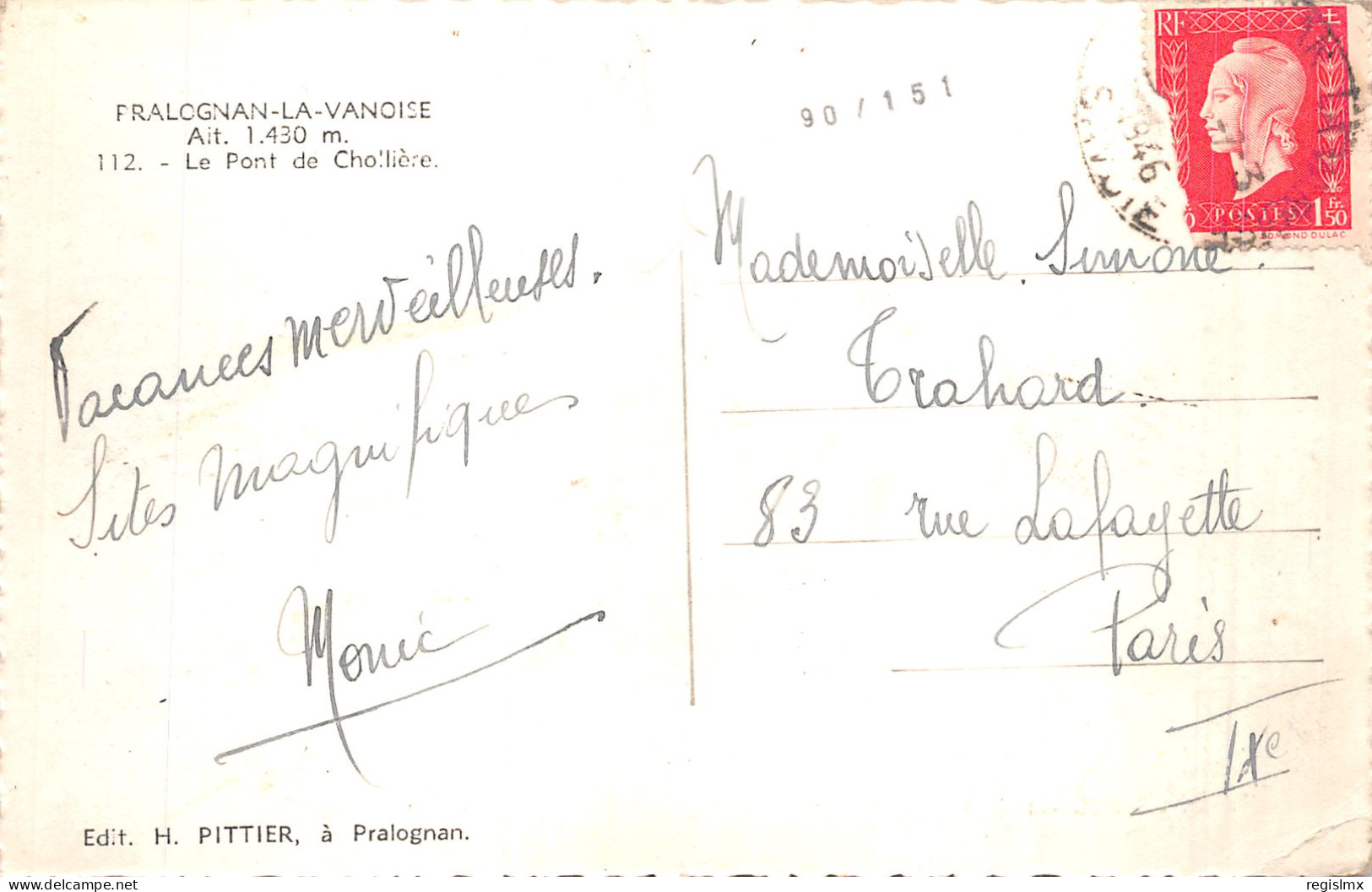 73-PRALOGNAN LA VANOISE-N°2142-A/0137 - Pralognan-la-Vanoise
