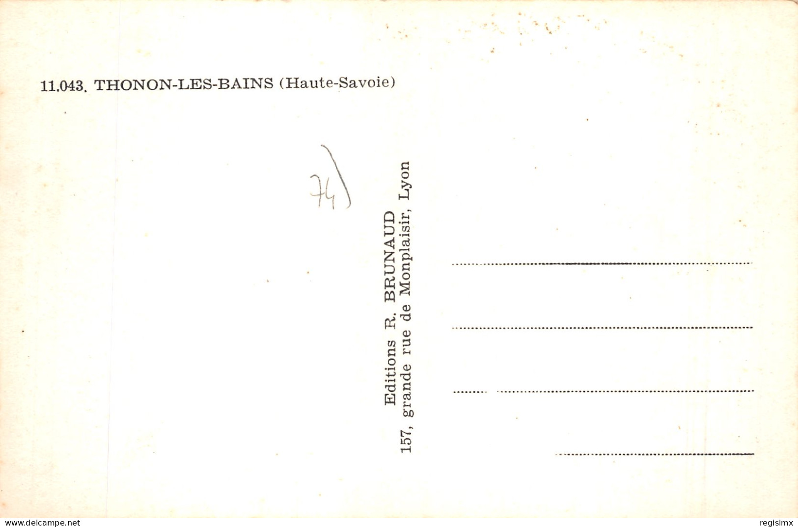 74-THONON LES BAINS-N°2142-E/0247 - Thonon-les-Bains