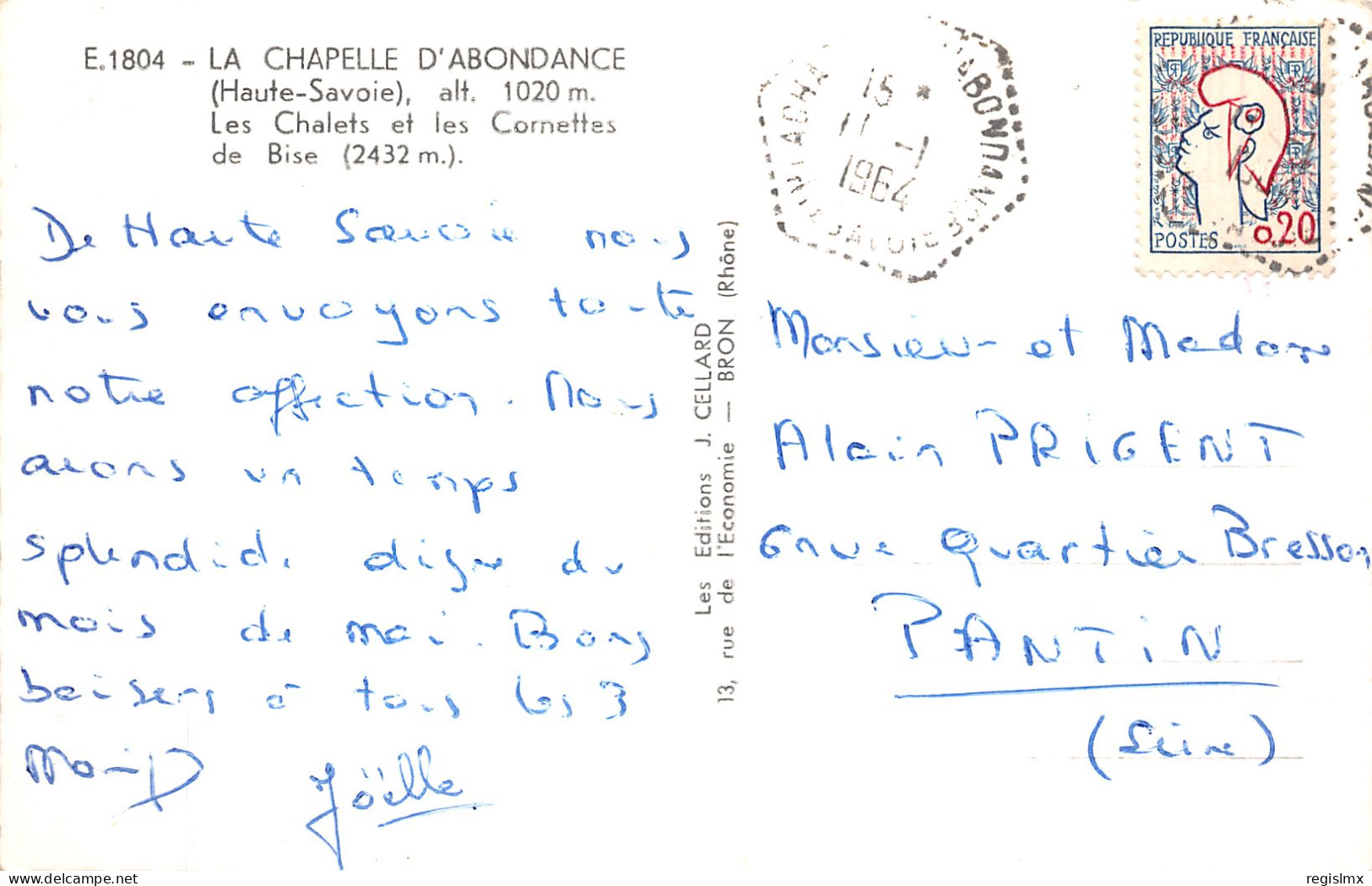 74-LA CHAPELLE D ABONDANCE-N°2142-D/0305 - La Chapelle-d'Abondance