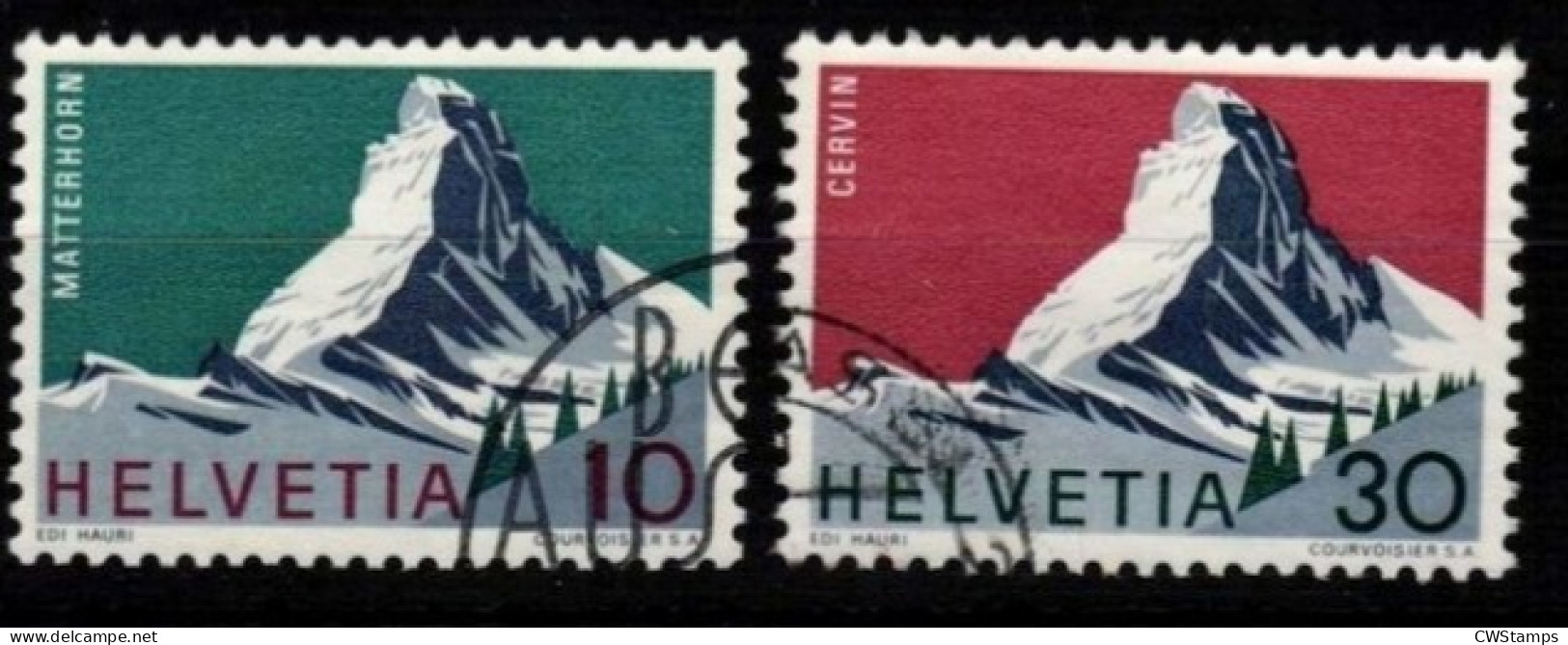 .. Zwitserland 1965   Mi 820/21 - Gebruikt