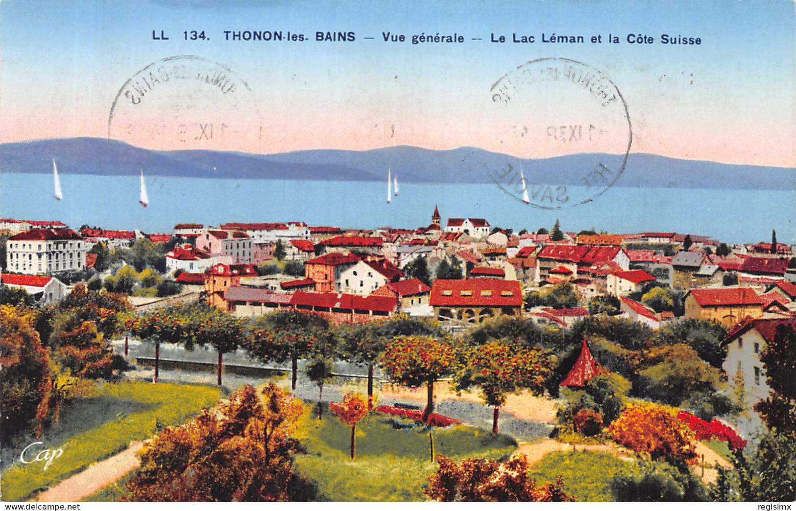 74-THONON LES BAINS -N°2142-F/0337 - Thonon-les-Bains