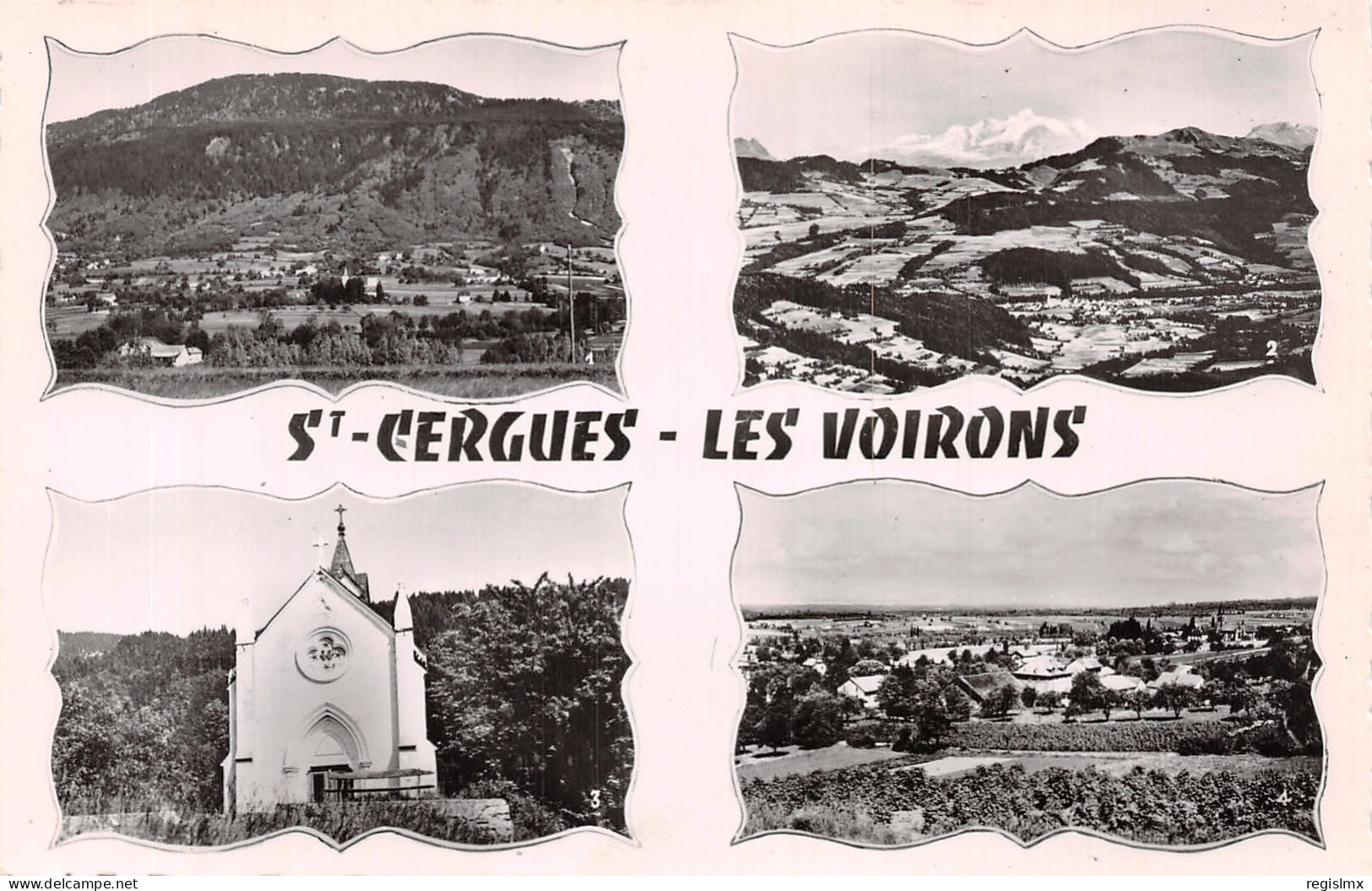 74-SAINT CERGUES LES VOIRONS-N°2143-E/0205 - Saint-Cergues