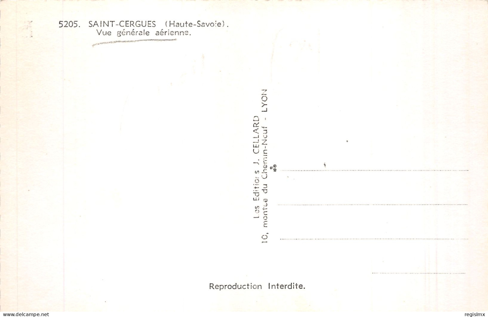 74-SAINT CERGUES -N°2143-E/0209 - Saint-Cergues