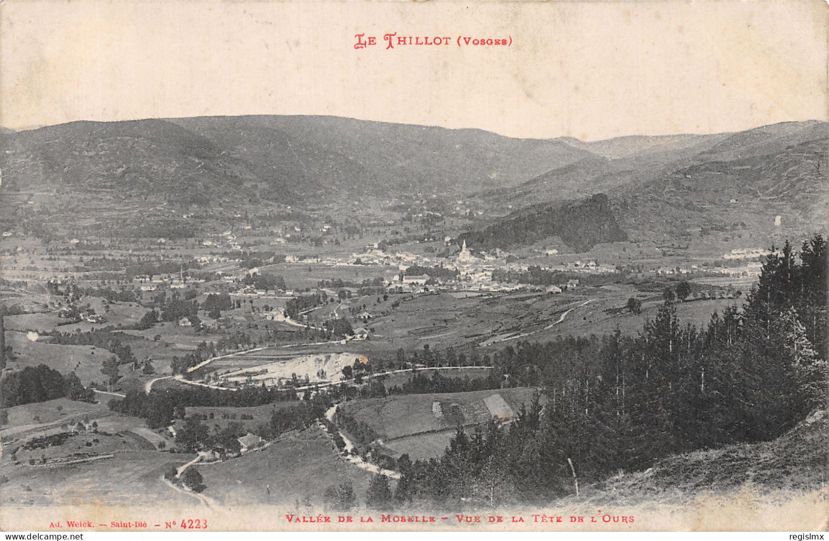 88-LE THILLOT-N°2144-A/0295 - Le Thillot