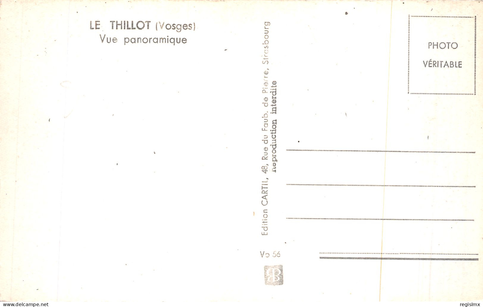 88-LE THILLOT-N°2144-A/0277 - Le Thillot