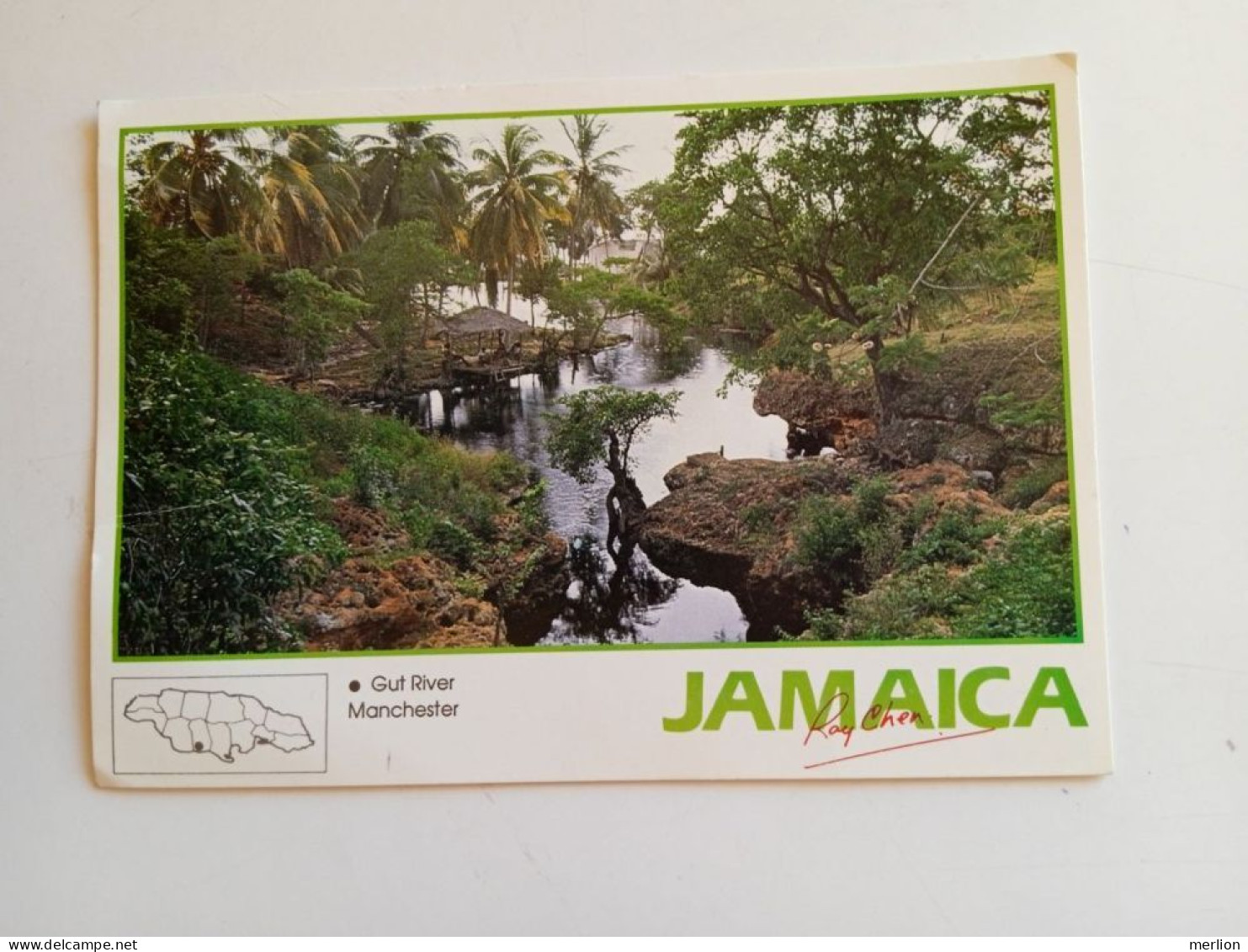 D202877     CPM  AK - JAMAICA Gut River Manchester - Jamaica