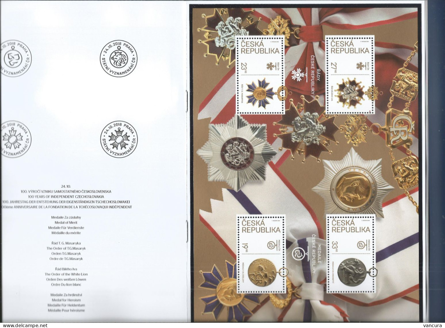 Czech Republic Year Book 2018 with the blackprint