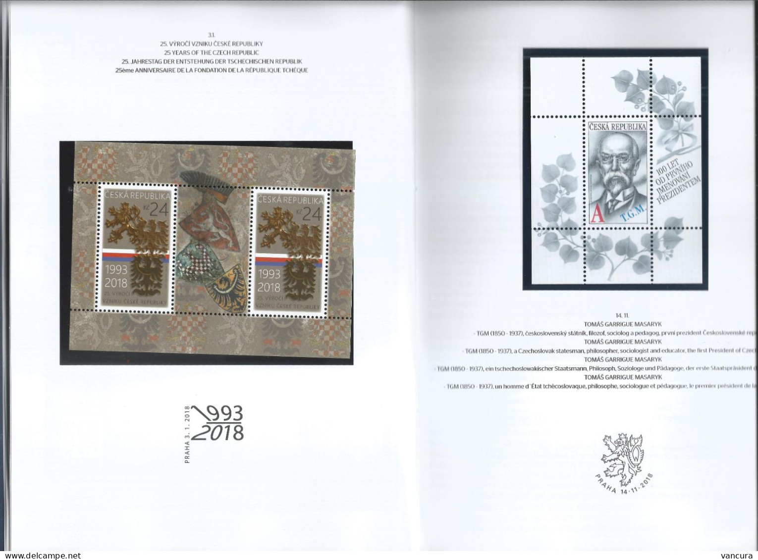 Czech Republic Year Book 2018 with the blackprint