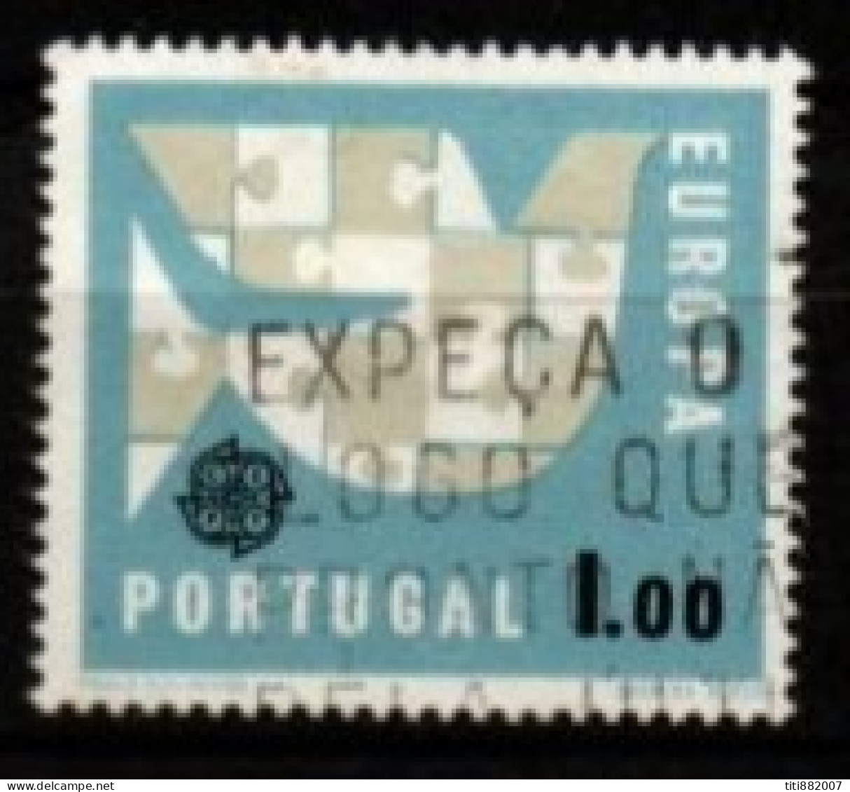 PORTUGAL  -   1963.  Y&T N° 929 Oblitéré  .  EUROPA - Gebraucht