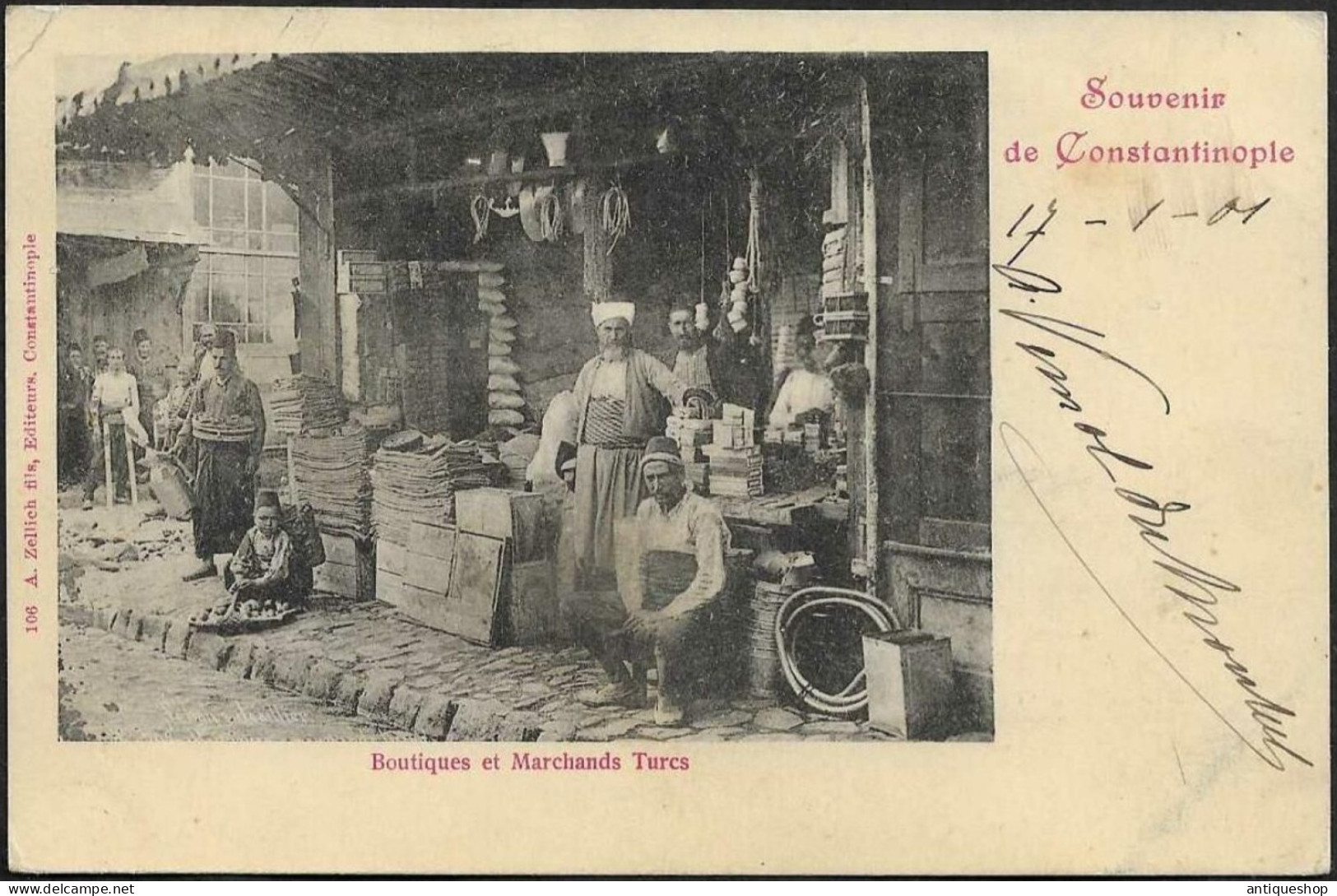 Turkey-----Constantinople-----old Postcard - Turquie