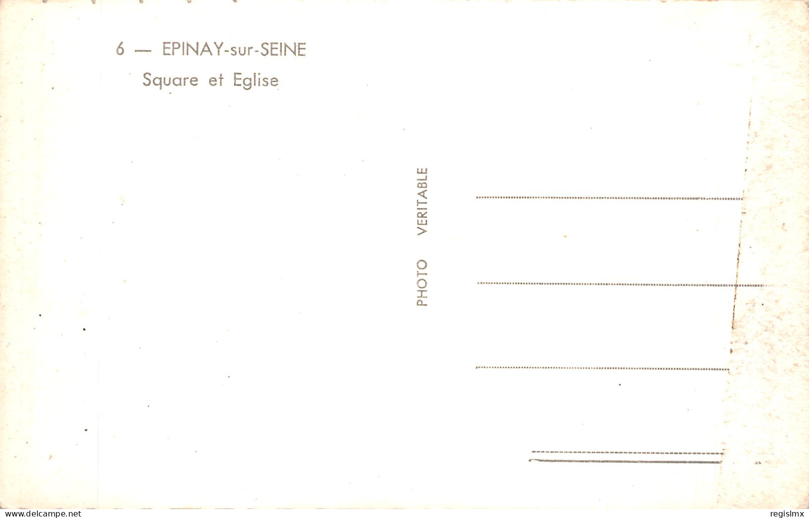 93-EPINAY SUR SEINE-N°2145-A/0281 - Sonstige & Ohne Zuordnung