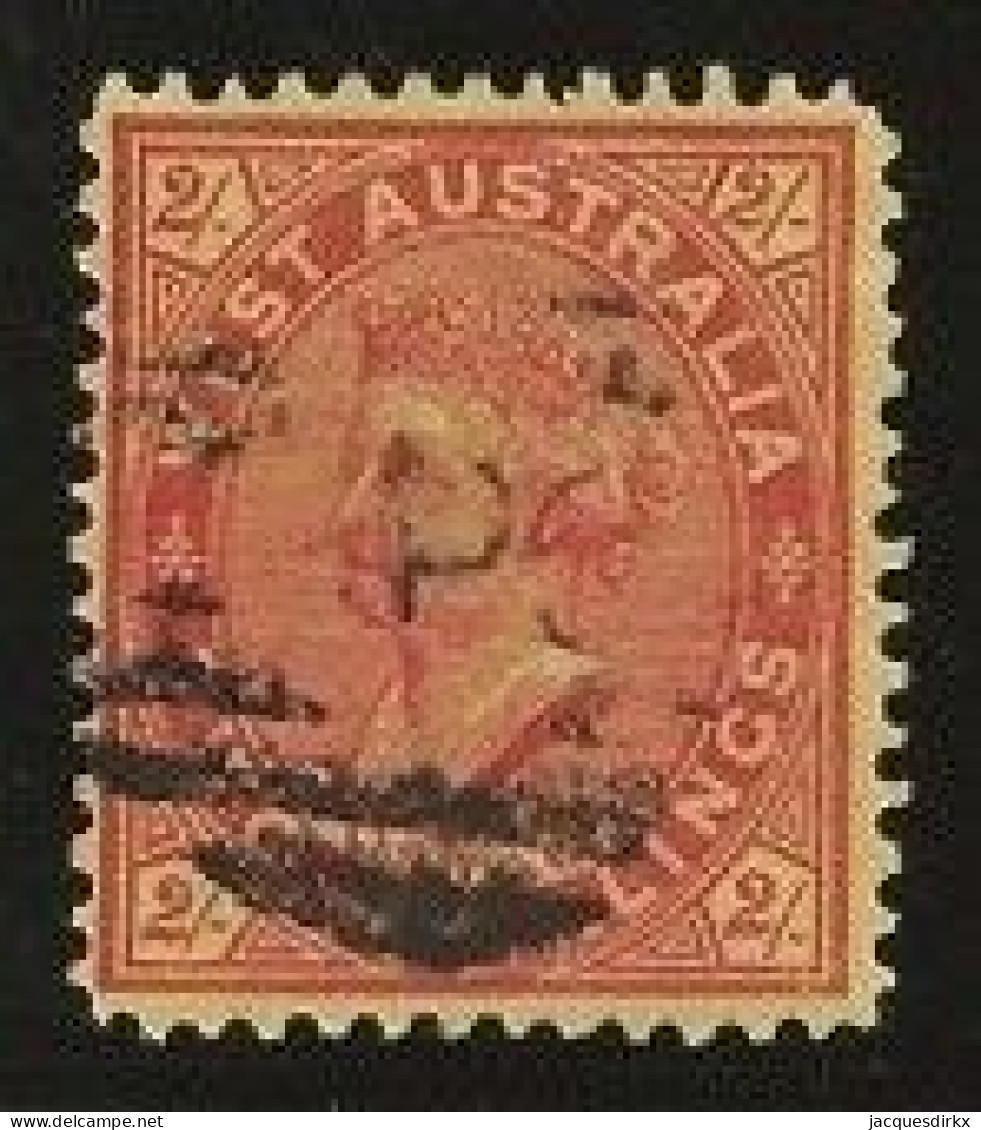 Western Australia     .   SG    .    124a         .   O      .     Cancelled - Used Stamps
