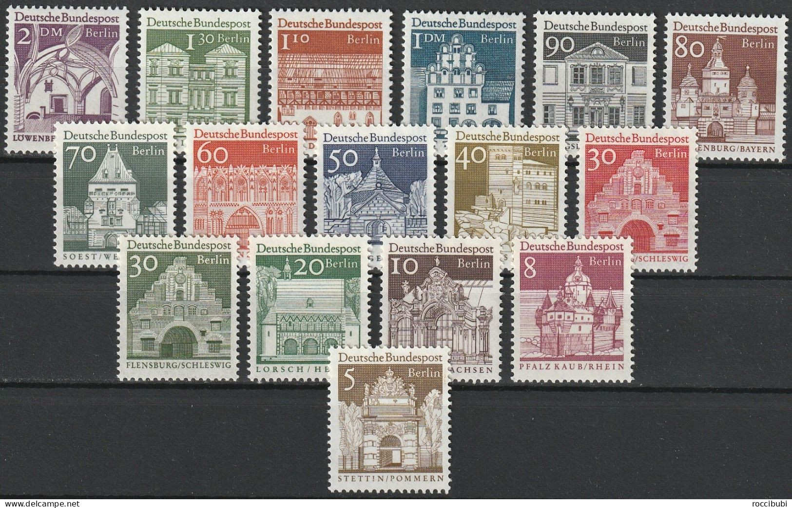 BLN 270/285 ** - Unused Stamps
