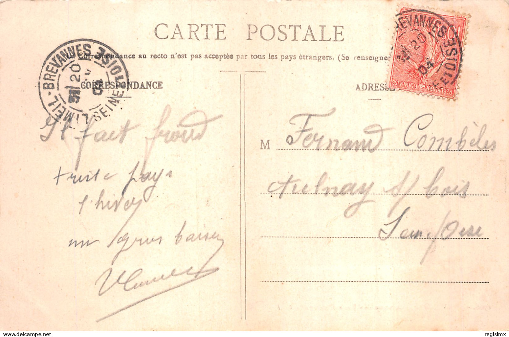 94-BREVANNES-N°2144-H/0161 - Other & Unclassified