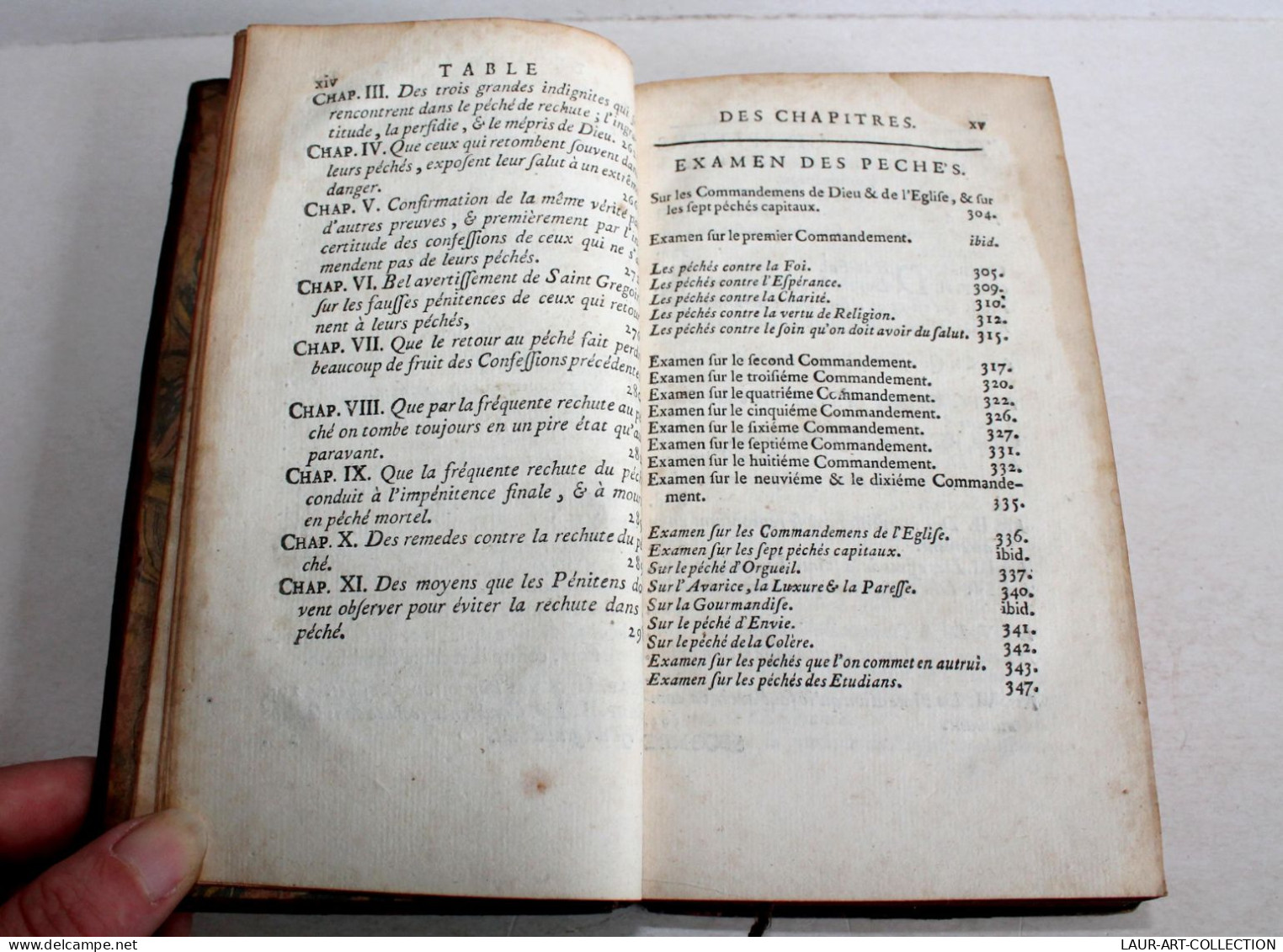 INSTRUCTION SUR LA PENITENCE ET SAINTE COMMUNION, 2nd PARTIE Par GOBINET 1759 / LIVRE ANCIEN XVIIIe SIECLE (1303.12) - 1701-1800