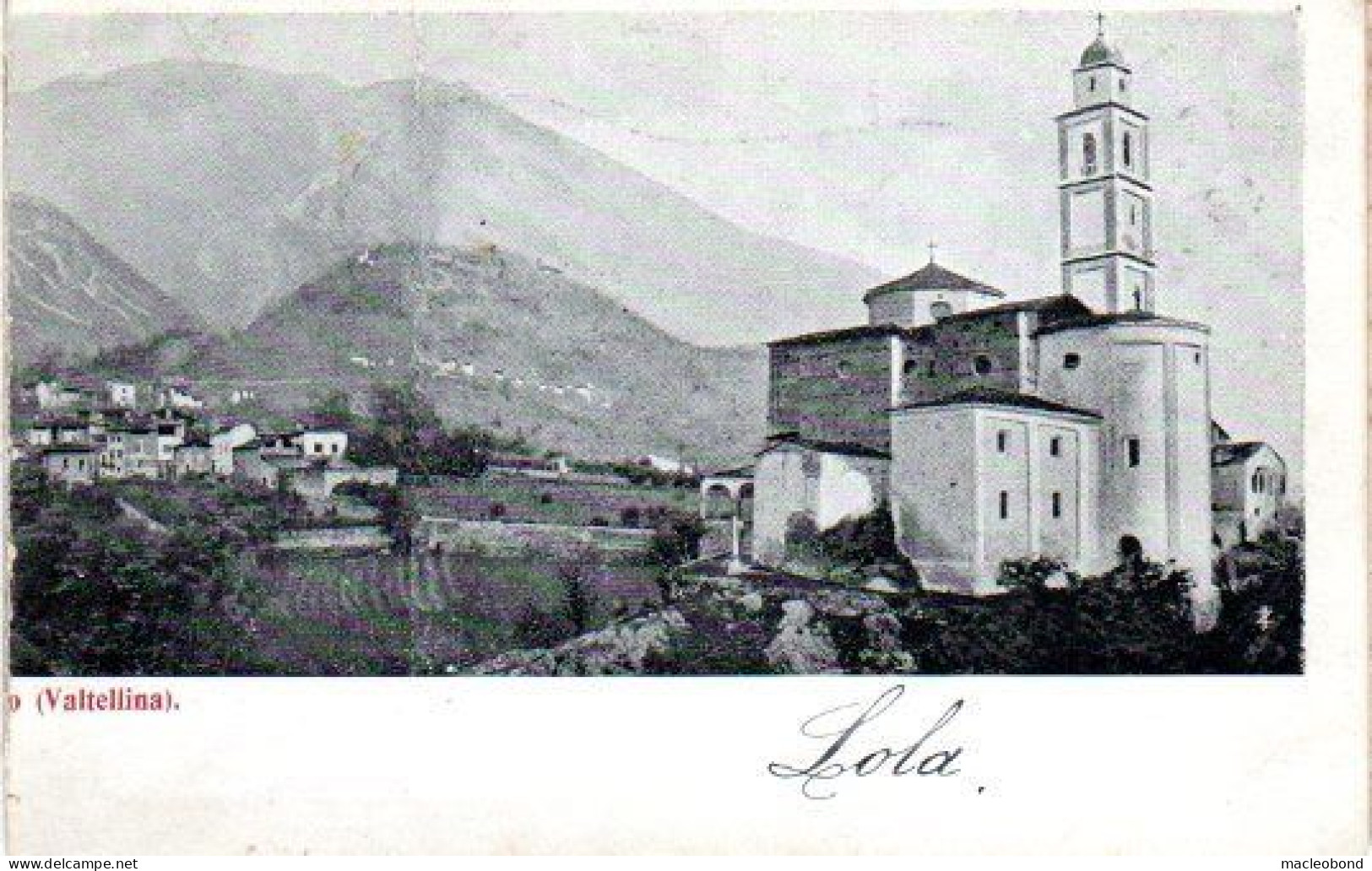 Berbenno (Sondrio) - Panorama, Cartolina Doppia - Sondrio