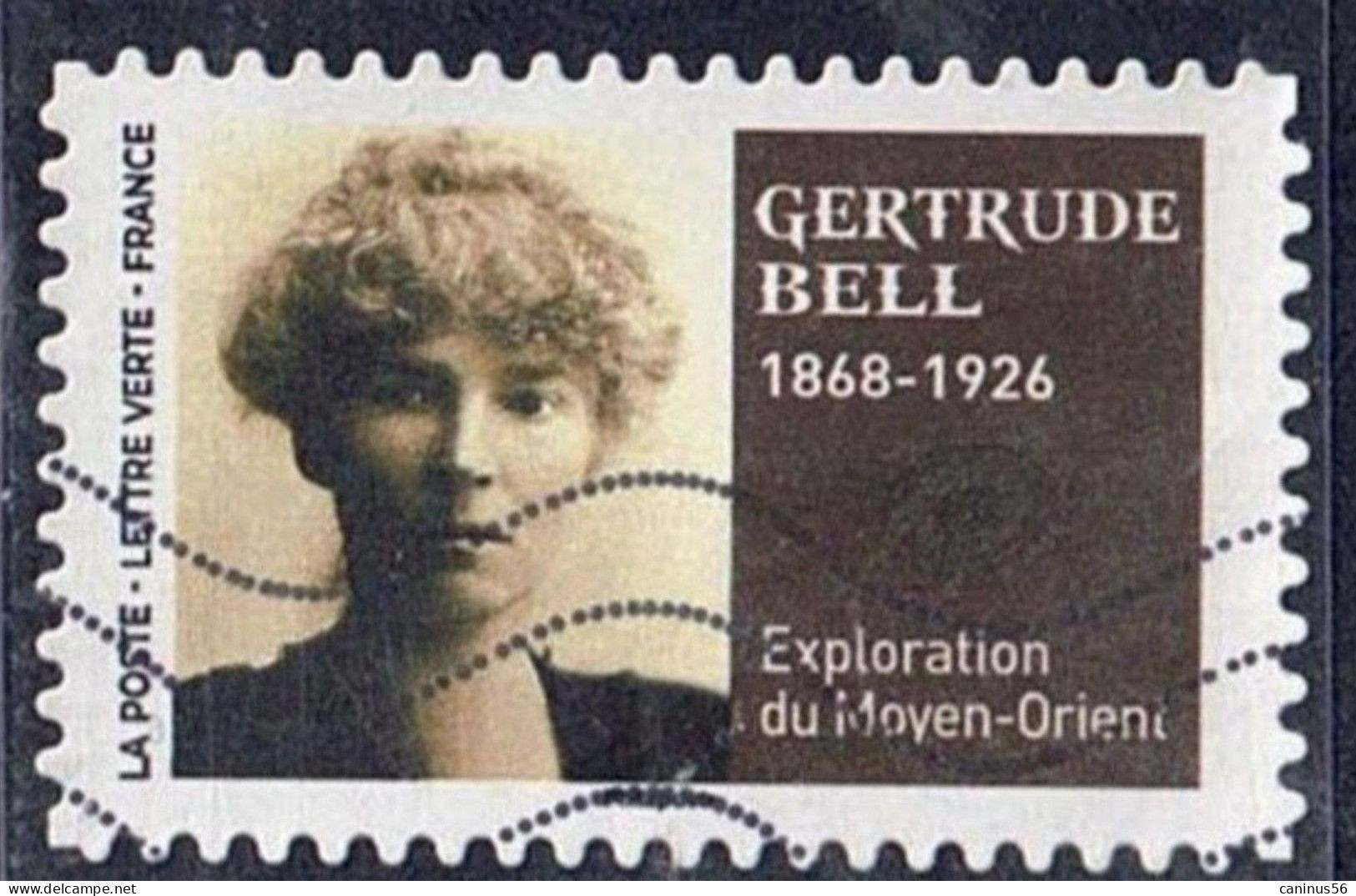 2022 Yt AA 2115 (o)  Grandes Voyageuses Gertrude Bell 1868-1926 Exploration Du Moyen-Orient - Oblitérés