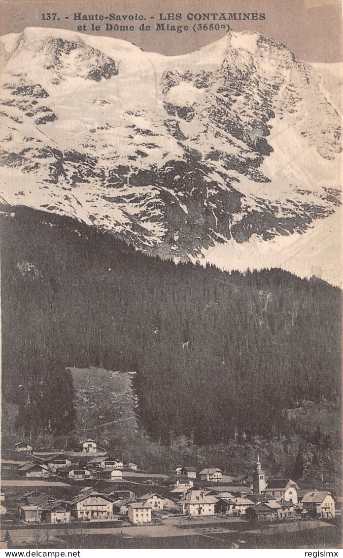 74-LES CONTAMINES MONTJOIE-N°2145-E/0079 - Les Contamines-Montjoie