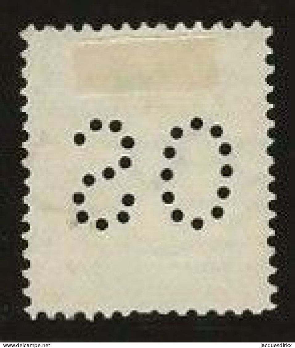 Western Australia     .   SG    .    127  (2 Scans)  .  Perfin       .   O      .     Cancelled - Used Stamps