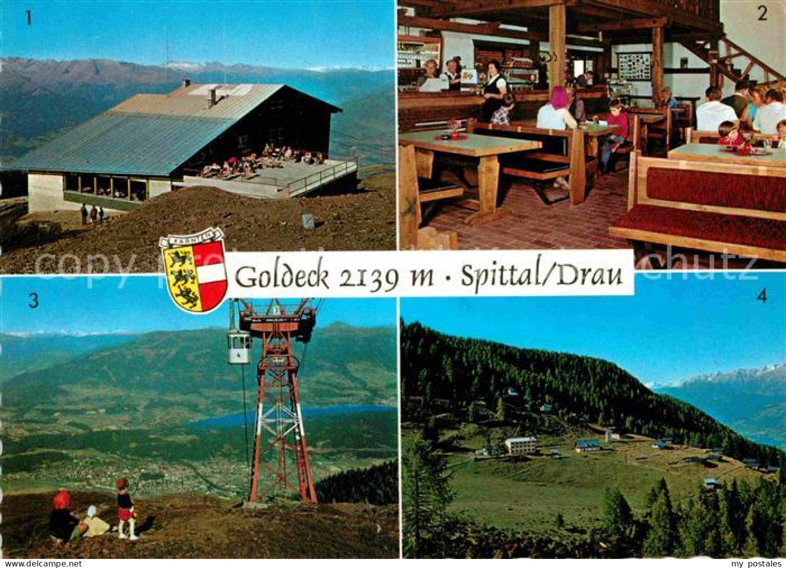 72626807 Spittal Drau Bergstation Goldeck Bergbahn Berggaststaette Krendlmarbeck - Sonstige & Ohne Zuordnung