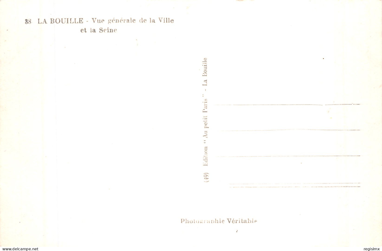 76-LA BOUILLE-N°2145-H/0189 - La Bouille