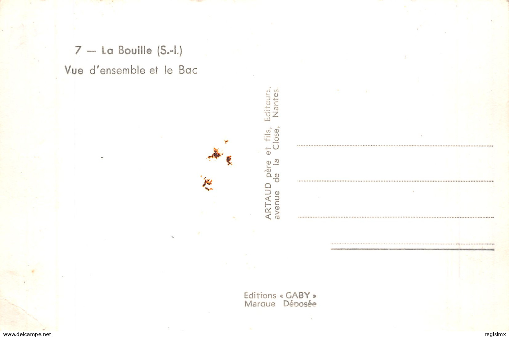 76-LA BOUILLE-N°2145-H/0191 - La Bouille
