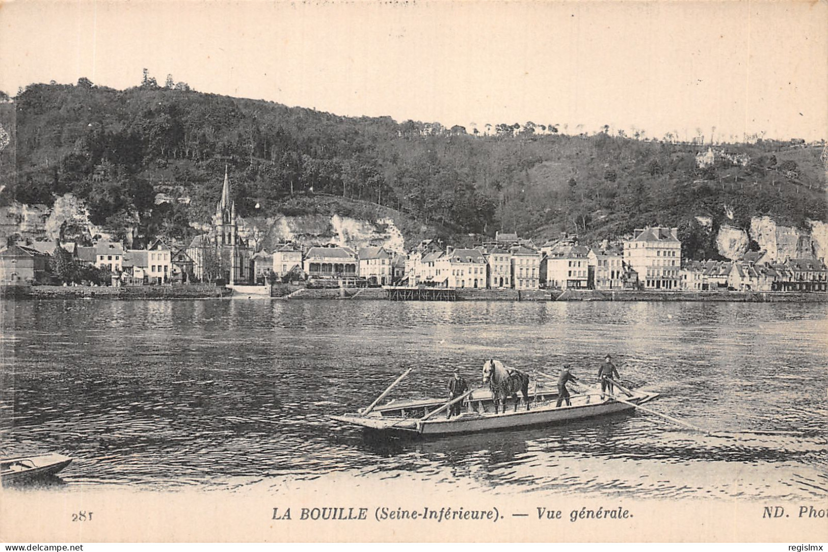 76-LA BOUILLE-N°2145-H/0111 - La Bouille