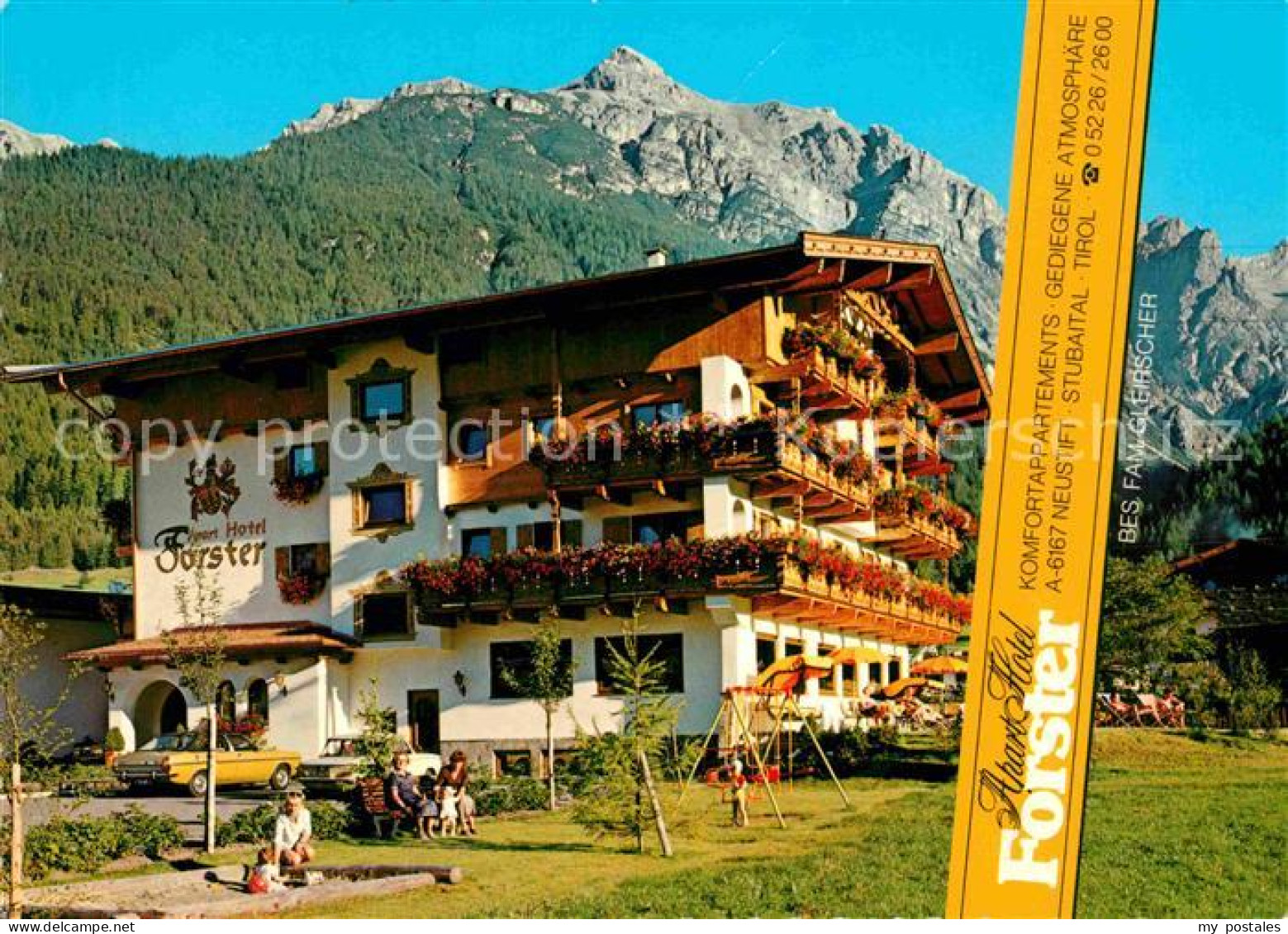 72626779 Neustift Stubaital Tirol Aparthotel Foerster Stubaier Alpen Neustift Im - Sonstige & Ohne Zuordnung