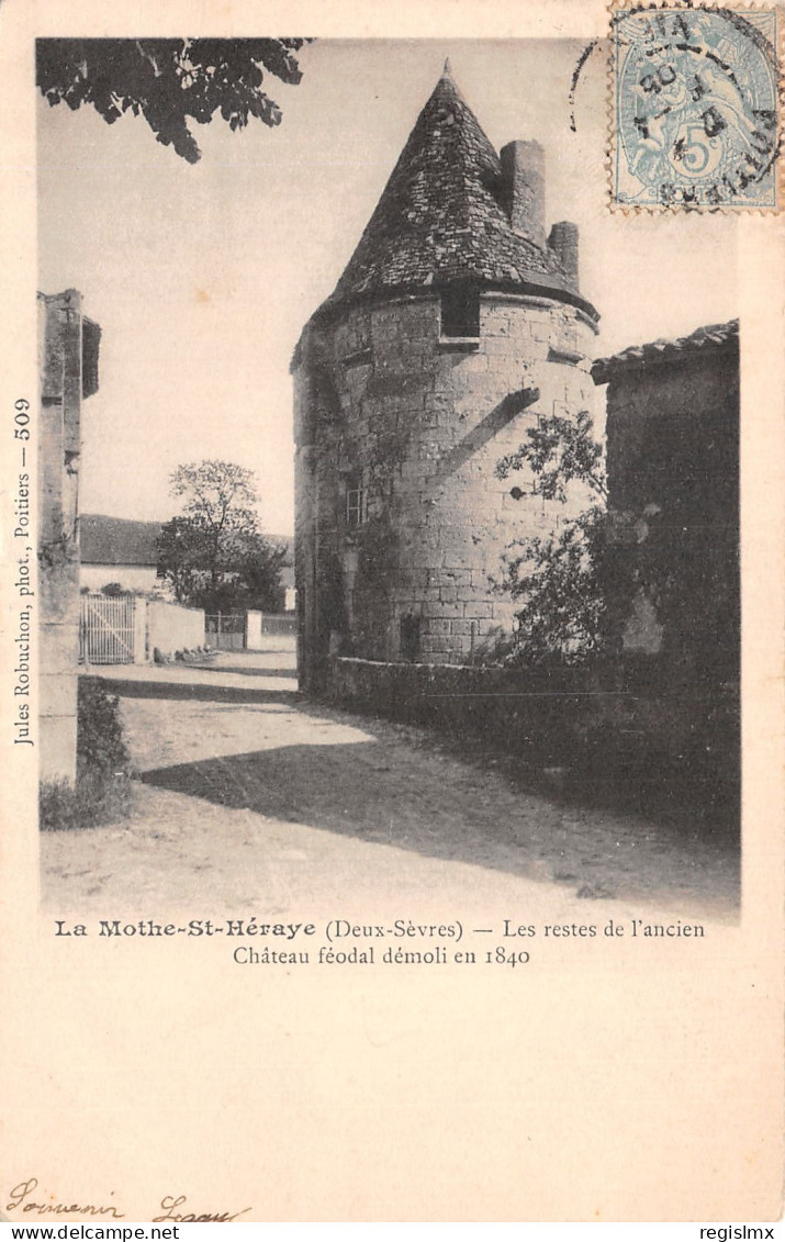 79-LA MOTHE SAINT HERAYE-N°2146-E/0069 - La Mothe Saint Heray