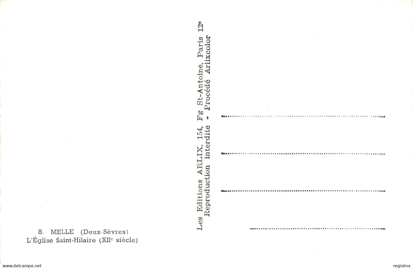 79-MELLE-N°2146-D/0393 - Melle