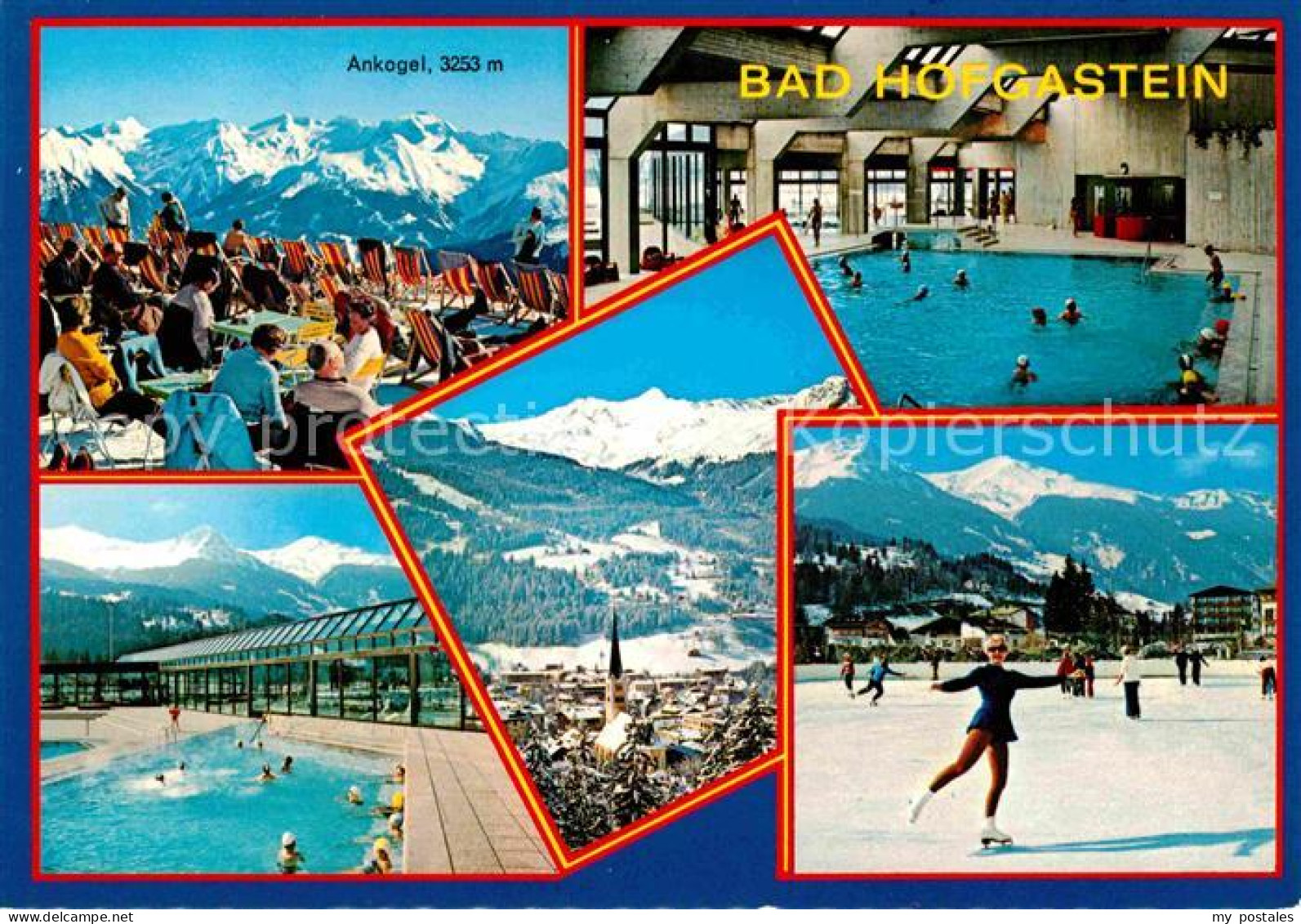 72626733 Bad Hofgastein Kur Und Sportzentrum Thermal Hallenbad Eislaufbahn Bergr - Other & Unclassified