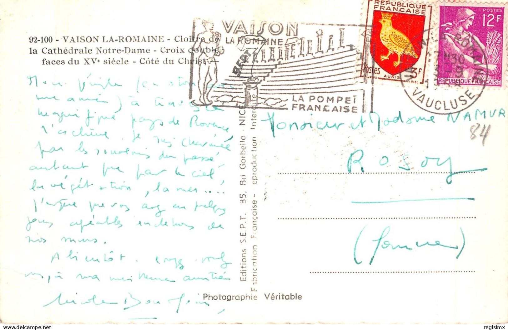 84-VAISON LA ROMAINE-N°2146-G/0315 - Vaison La Romaine