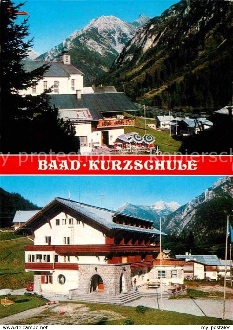 72626685 Baad Mittelberg Kleinwalsertal Kurzschule Alpen Mittelberg - Otros & Sin Clasificación