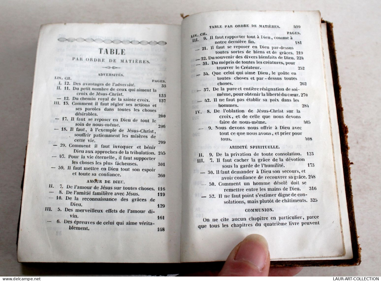 IMITATION DE JESUS CHRIST XIXe S. MAME Ed. ILLUSTRÉ, MISSEL PAROISSIEN RELIGIEUX / LIVRE ANCIEN XIXe SIECLE (1303.15) - Religion