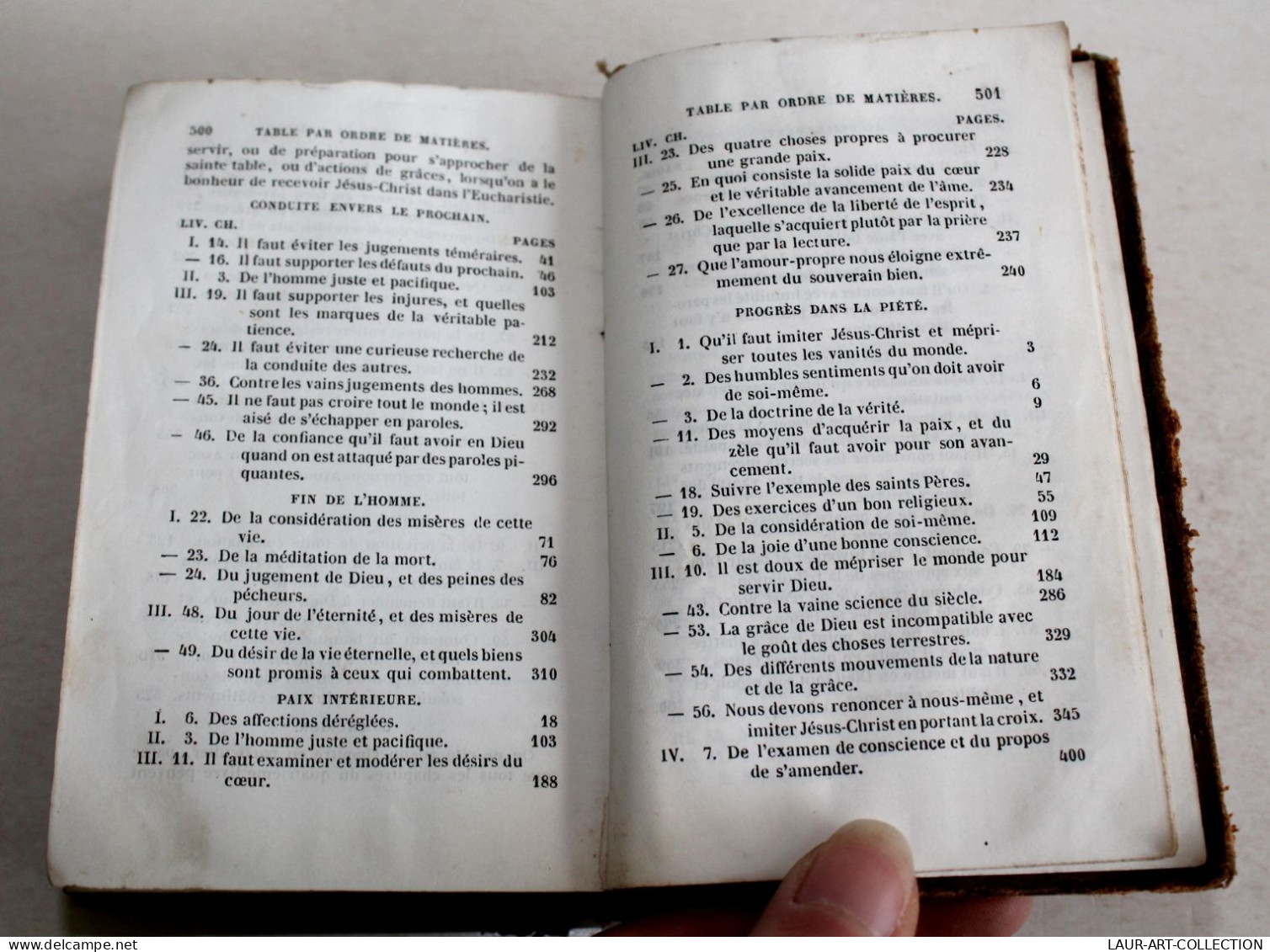 IMITATION DE JESUS CHRIST XIXe S. MAME Ed. ILLUSTRÉ, MISSEL PAROISSIEN RELIGIEUX / LIVRE ANCIEN XIXe SIECLE (1303.15) - Religion