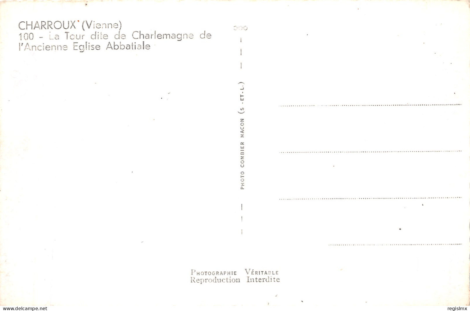 86-CHARROUX-N°2147-B/0161 - Charroux