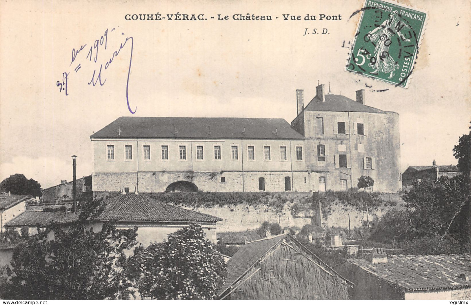 86-COUHE VERAC-N°2147-B/0145 - Couhe