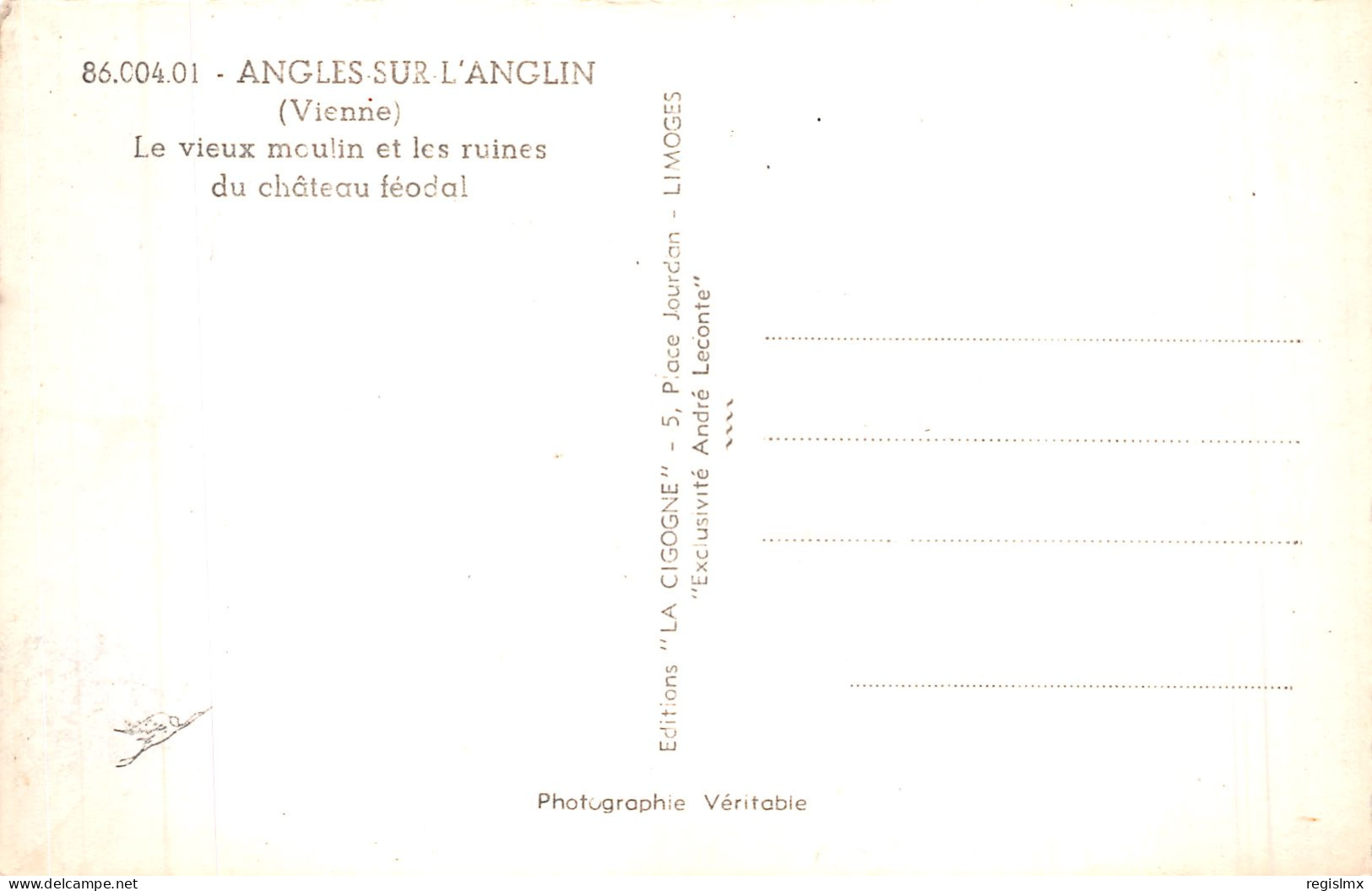 86-ANGLES SUR L ANGLIN-N°2147-B/0037 - Sonstige & Ohne Zuordnung