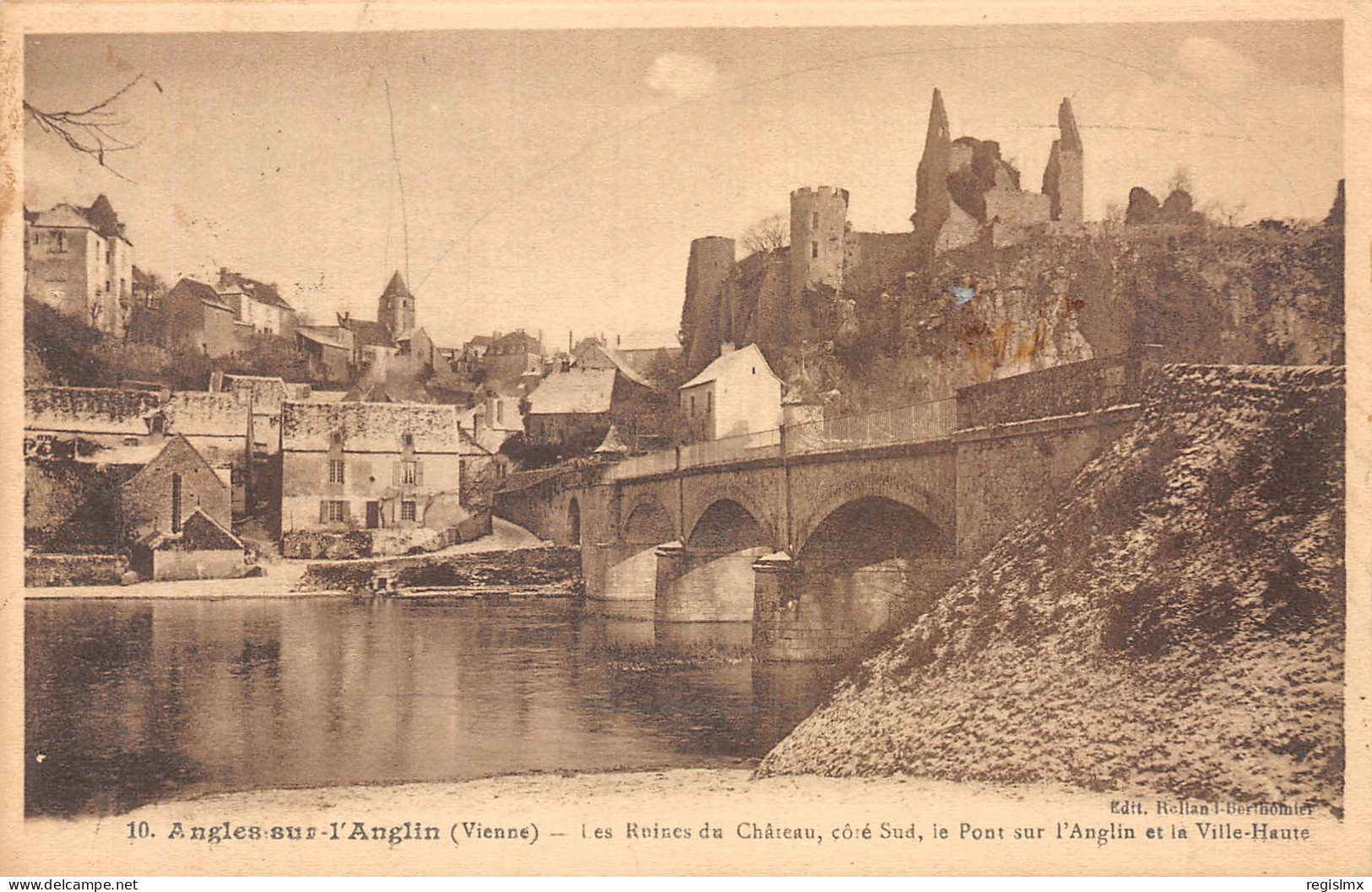 86-ANGLES SUR L ANGLIN-N°2147-B/0031 - Other & Unclassified