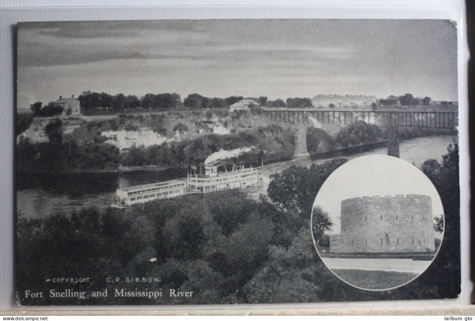 AK Fort Snelling And Mississippi River Ungebraucht #PD755 - Sonstige & Ohne Zuordnung