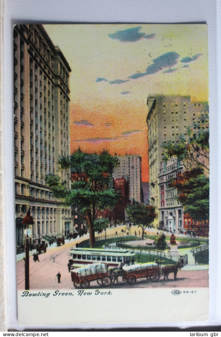 AK New York Bowling Green, New York 1911 Gebraucht #PD765 - Other & Unclassified