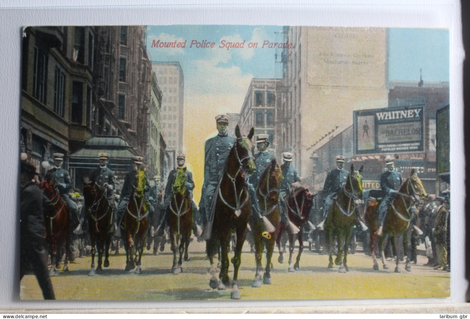 AK New York Mounted Police Squad On Parade Ungebraucht #PD764 - Andere & Zonder Classificatie