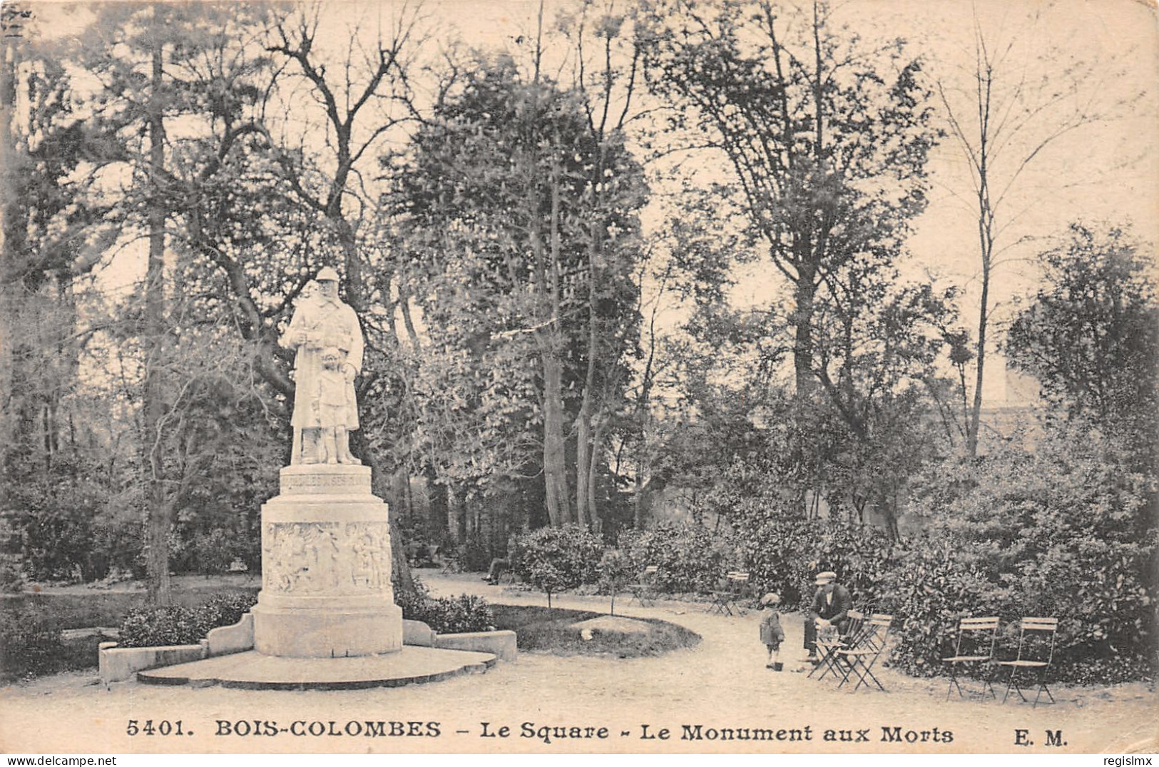 92-BOIS COLOMBES-N°2146-H/0263 - Other & Unclassified