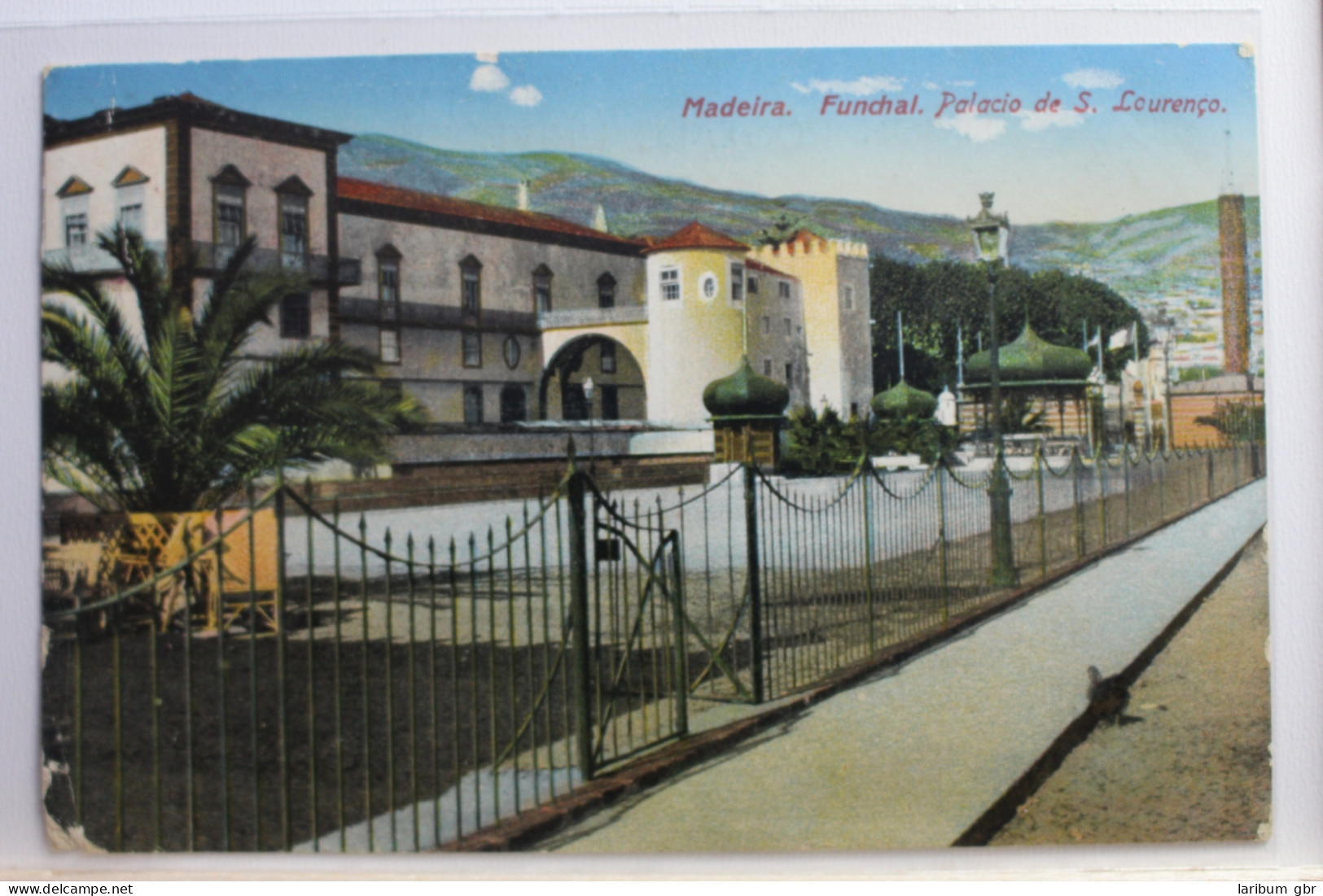 AK Madeira Funchal. Palacio De S. Lourenco 1913 Gebraucht #PE298 - Autres & Non Classés