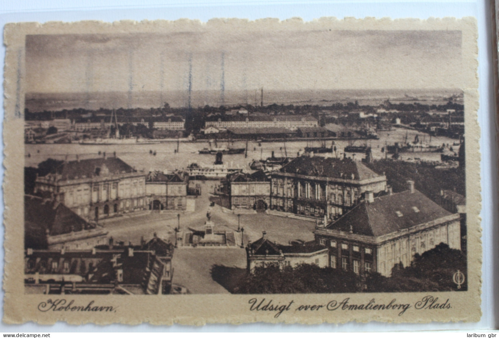 AK Kopenhagen Udsigt Over Amalienborg Plads 1925 Gebraucht #PE351 - Danemark